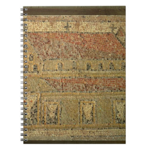 Christian basilica, mosaic pavement, Roman period, Notebook