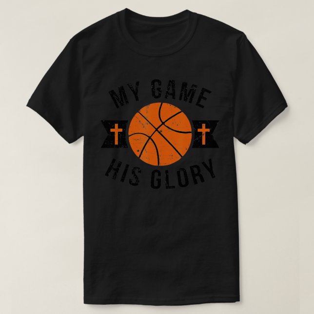 Christian Basketball Gifts Men Boys Girls Women Co T-Shirt (Design Front)