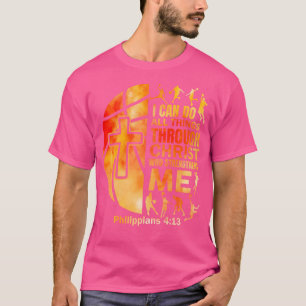 Christian Basketball Men Youth Boys Religious Bibl T-Shirt