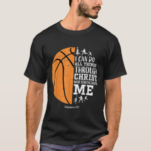 Christian Basketball S Men Boys Kids Religious Gif T-Shirt