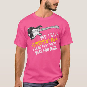 Christian Bass Guitar Player Worship Jesus Bassist T-Shirt