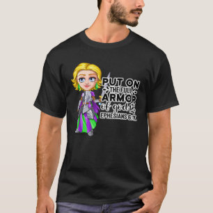 Christian Bible Motivation Armor of God Ephesians T-Shirt