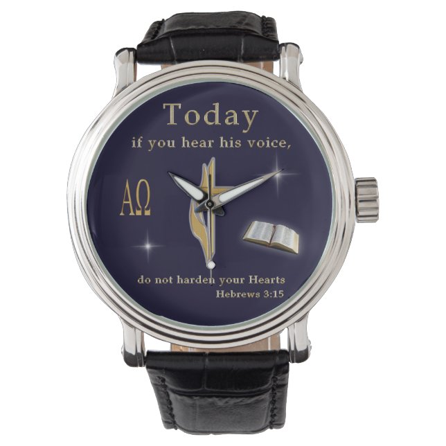 Christian Bible Scripture Watch (Front)