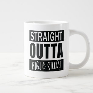 Christian Bible Study Funny Trendy Quote Large Coffee Mug