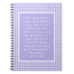 Christian Bible Verse Art  Notebook