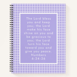 Christian Bible Verse Art Notebook