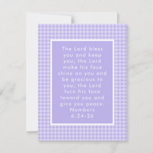 Christian Bible Verse Art Postcard