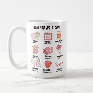 Christian Bible Verse Cute Valentine  Coffee Mug