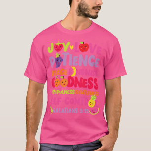 Christian Bible Verse Fruit Of The Spirit Galatian T-Shirt