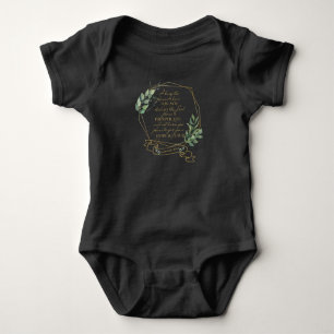 Christian Bible Verse Jeremiah 29 11 Baby Bodysuit
