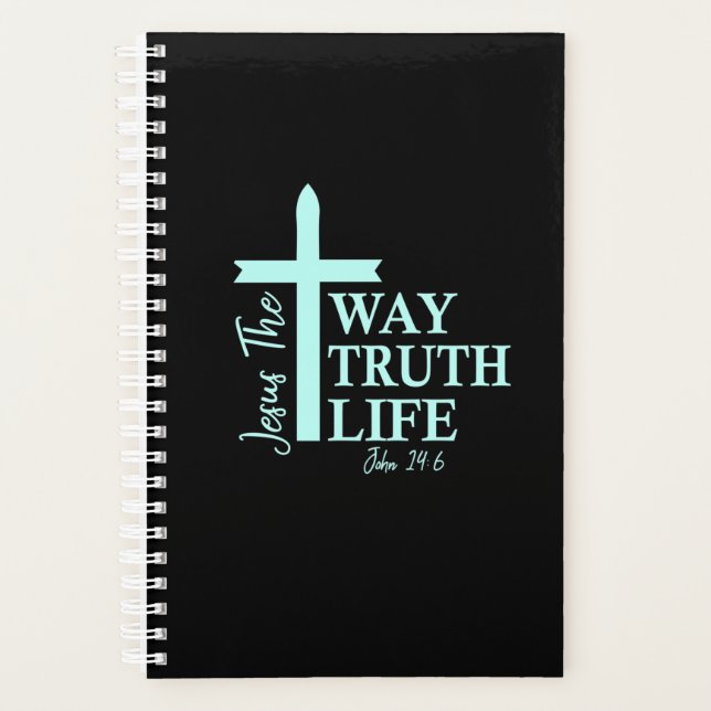 Christian Bible Verse John Planner (Front)