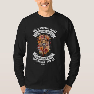 Christian Bible Verse Lion Of Judah Jesus God T-Shirt