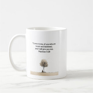 Christian Bible Verse Mug   Encouragement Gift