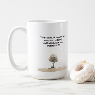 Christian Bible Verse Mug Faith Gift