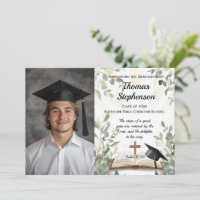 Christian Bible Verse Photo Graduation