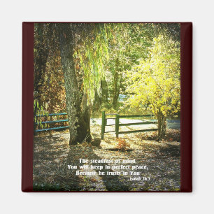 Christian Bible Verse Scripture Creationarts Magnet