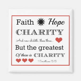 Christian Bible Verse Subway Art Word Art Magnet