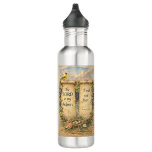 Christian Bible Verse Water Bottle