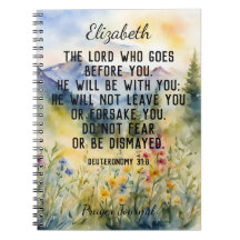 Christian Bible Verse Watercolor Mountains Name