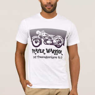 Christian Biker T-shirts, Prayer Warrior T-Shirt