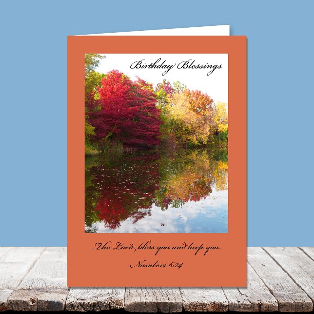 Christian Birthday Card -- The Lord Bless You (Creator Uploaded)
