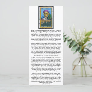 Christian Black History Card