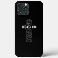 Christian Blessed Dad Cross Fathers Day 