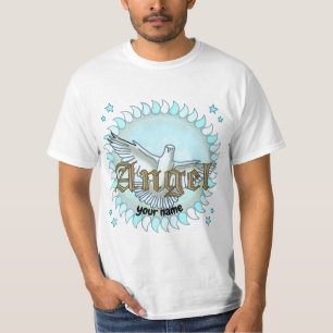 Christian Blue Angel Dove  T-Shirt