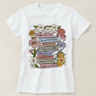 Christian Boho Shirt, Wildflower Bible Verse Shirt
