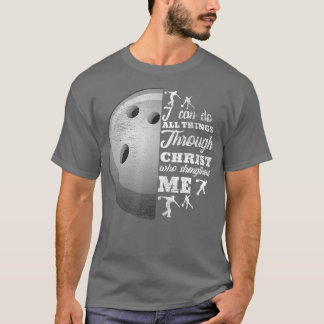 Christian Bowling Funny Personalised Team Gift For T-Shirt