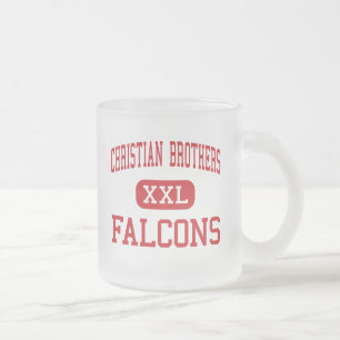 Christian Brothers - Falcons - High - Sacramento Frosted Glass Coffee Mug
