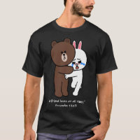 Christian Brown Bear Bunny Cony Rabbit A Friend Lo