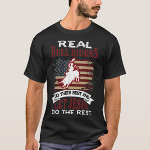 Christian Bull Riding Bull Rider T-Shirt