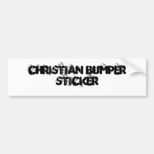 Christian Bumper Sticker