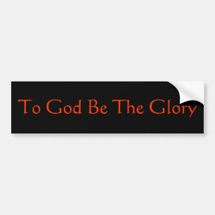Christian Bumper Sticker