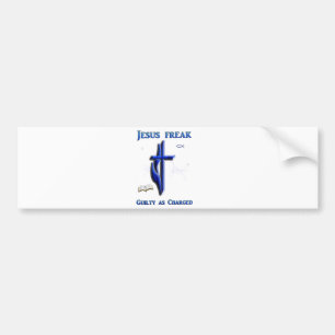 Christian bumper stickers Jesus freak