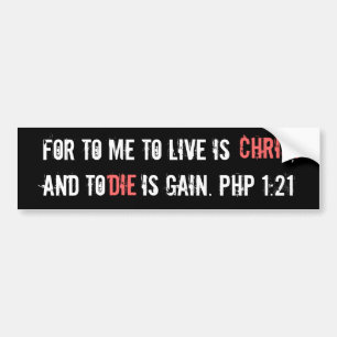 Christian Bumperstickers Bumper Sticker