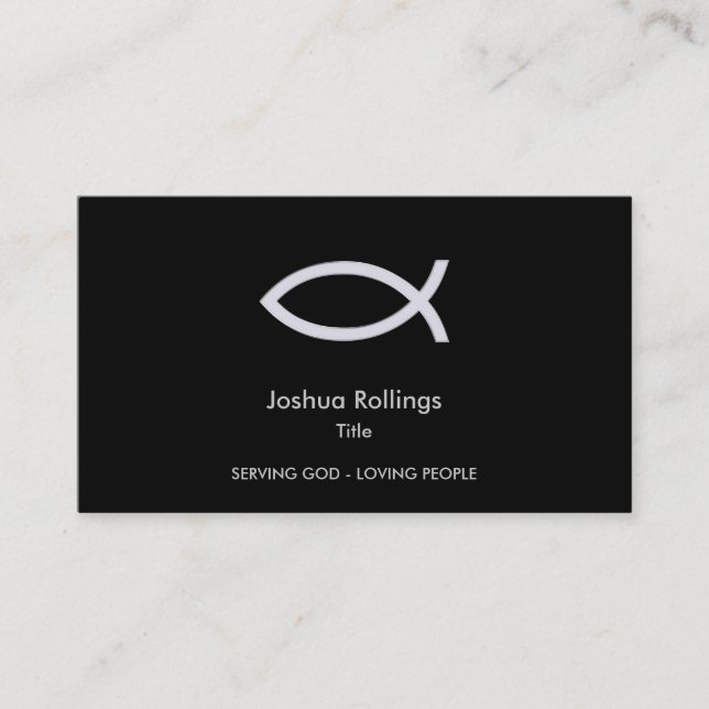 Christian - Business Card (Front)