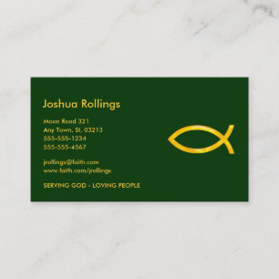 Christian Business Card