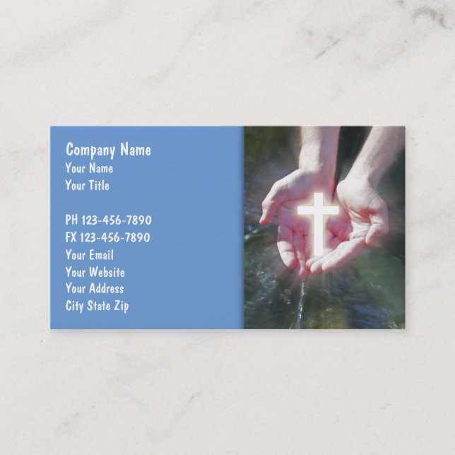 Christian Business Cards (Front)