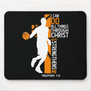 Christian Bysketbyll Cross I Can Do All Things Thr Mouse Mat