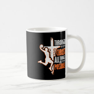 Christian Bysketbyll Jesus Christ Bysketbyll Relig Coffee Mug