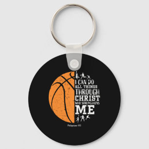 Christian Bysketbyll Men Boys Kids Religious Gifts Key Ring