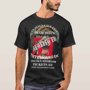 CHRISTIAN CAGE FIGHTING WASHINGTON DC LINCOLN T-Shirt