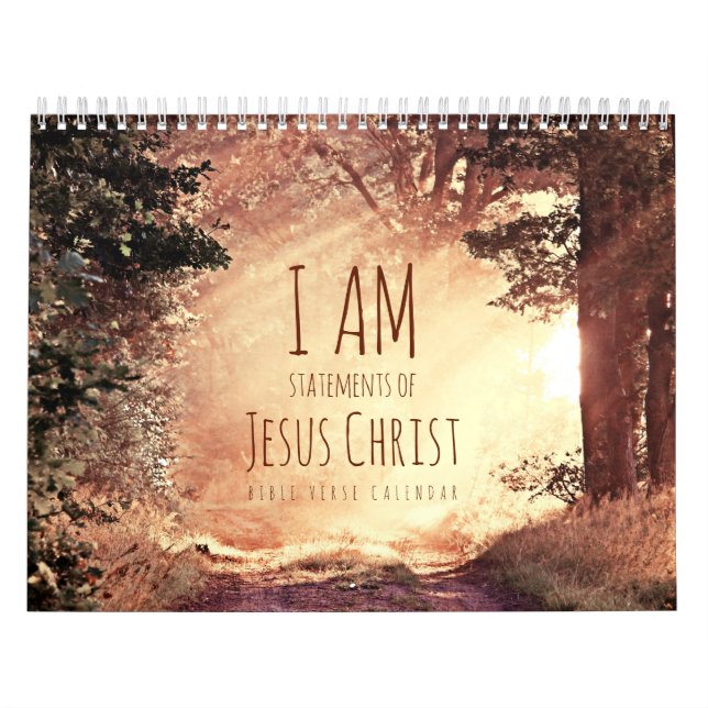 Christian Calendar I am Jesus Bible Verse (Cover)