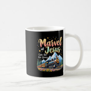 Christian Camp Vbs 2025 His Glory Junction Train T Coffee Mug