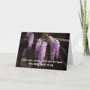 Christian Card with Gospel message