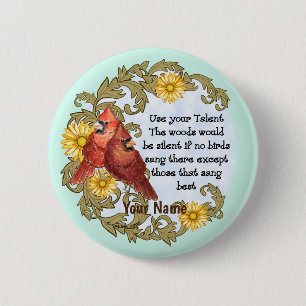 Christian Cardinals Talent 6 Cm Round Badge