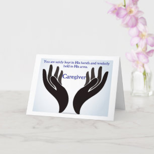 Christian Caregiver's Encouragement Card