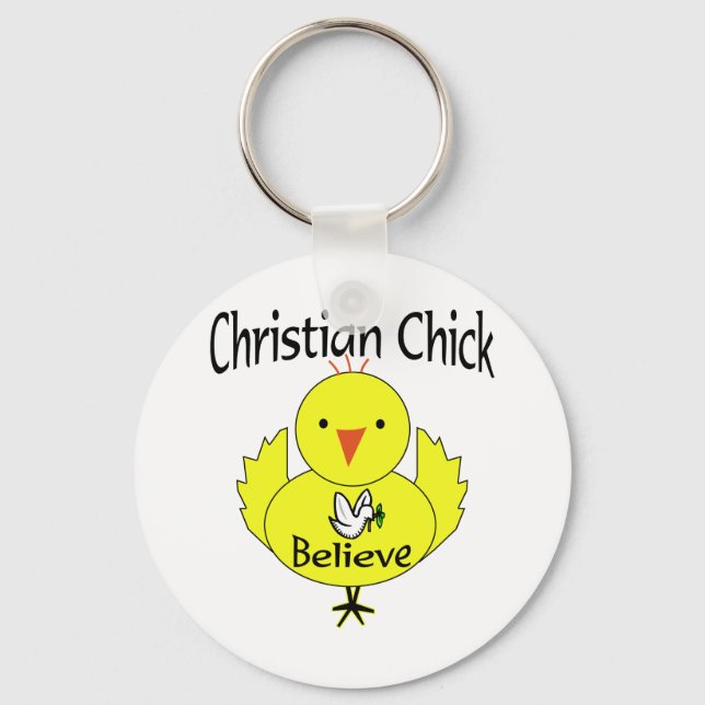 Christian chick key ring (Front)